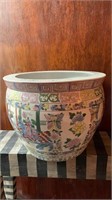 Large Chinese Coy fish flower pot - fish bowl,