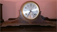 Vintage Ingram mantle clock labeled Art No 1