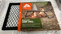 Ozark Trail Camp Grill, heavy duty rugged iron