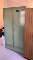 Metal cabinet -3ft wide x 65 1/2” tall x 15” deep