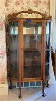 Curio cabinet -approx 69” tall x 3ft wide x 14”