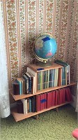 Shelf, Cram’s Imperial 12 inch world globe,