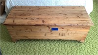 Cedar chest-45” long x 17 1/2” deep x 16 1/2”