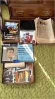 1960s newspapers, post cards, tractor magazines