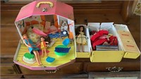 Barbie-“Tutti playhouse” and “Skipper Barbies