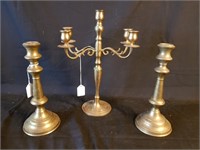 Vintage Brass Candlesticks