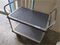 Steel Framed 2 Tiered Mobile Service Trolley