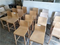 8 Timber Framed Large Size Bar Chairs