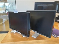 2 Dell LCD Computer, Monitors & LG Monitor