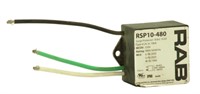 RAB Lighting RSP10-480 Surge Protector (3 units)