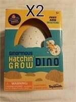 Ginormous Hatchin Grow Dino Qty 2