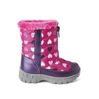 Weather Spirits Girls' Zip Snow Boots Size 1