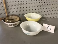 PYREX BOWLS