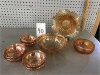 CARNIVAL GLASS BOWLS