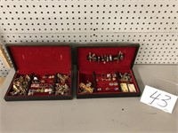 COSTUME JEWELRY - TIE CLIPS / CUFF LINKS