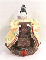 Vintage Japanese Porcelain Bisque Doll, Glass Eyes