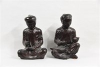 Austin Prod 1961 Set of Two Asian Statures