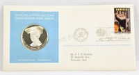 FDC & Proof Sterling Silver - United Nations