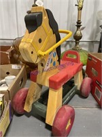 FISHER PRICE TODDLER RIDE-ON HORSE