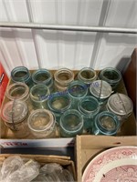 ASSORTED PINT CANNING JARS