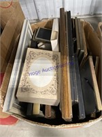 ASSORTED PICTURES, PICTURE FRAMES