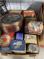 ASSORTED TINS