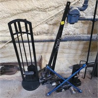 Towing Hitch, Fireplace Tools, etc