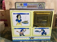Vintage Snow White  Toy Stove