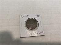 1909 Large One Cent Piece - Canada