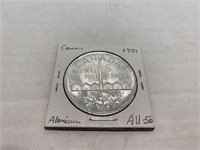 1951 Canadian Commemorative Nickel