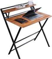JIWU 2-Style Folding Desk for Small Space