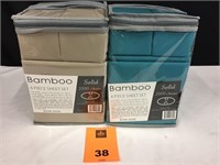 2 Sets Bamboo Essence 6 Piece King Sheets