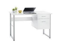 Realspace Halton 48'' W Computer White Desk