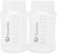 8 Packs of 2 Breast Pump Replacement Bottles