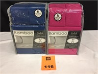 2 Sets Bamboo Essence 6 Piece Queen Sheets