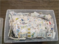 Tub of Assorted Slovensho Stamps