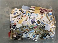 Tub of Great Britain Stamps
