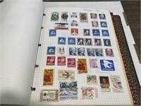 World wide Assortment of Stamps in binder