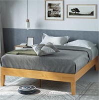 Zinus Moiz Deluxe Solid Wood Platform Bed