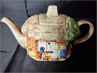 Tony Wood Ceramic Cottage Teapot