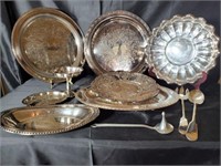 Silver Plate Serving Dishes