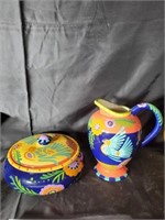 Pelzman Design Handpainted Ceramic Decor