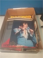 Flat of Elvis Presley paper memorabilia vintage