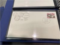 First Day Cover Binder - 1985-1986