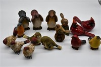 Bird Lot ~ Plastic, Resin & Porcelain