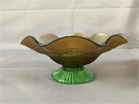 Northwood Carnival Footed Bowl