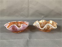 Peach Opalescent Small Bowls