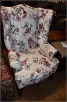 Wing Back Upholstered Chair ~ Comfortable