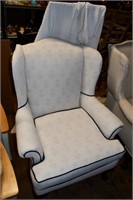 Fireside Chair w/Pineapple Upholstery