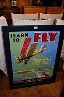 Learn to Fly Wall Art As Found